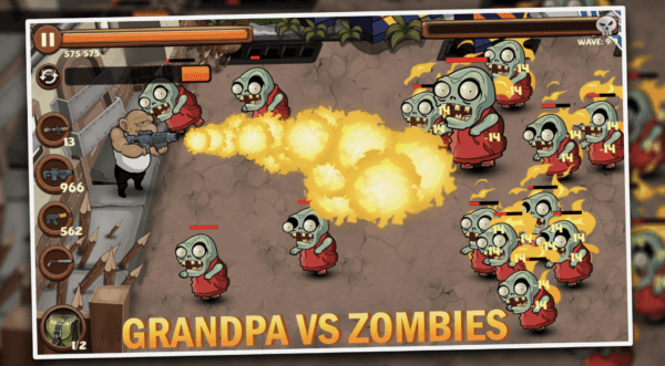 2D Zombie Age Shooting