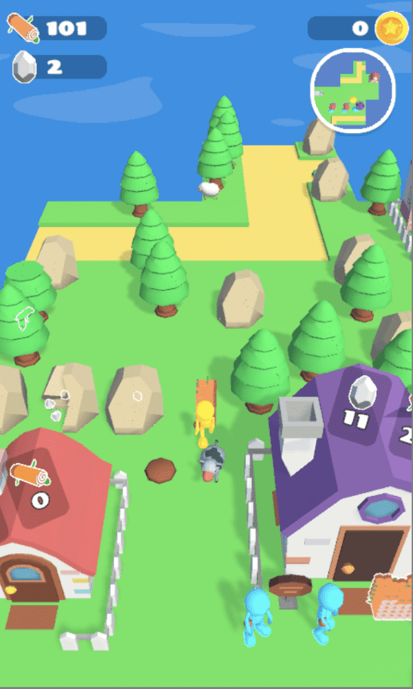 Town builder idle unity source code