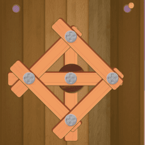 Wood Nuts & Bolts Puzzle unity source code