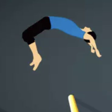 BackFlip 3D Jump Parkour | unity source code